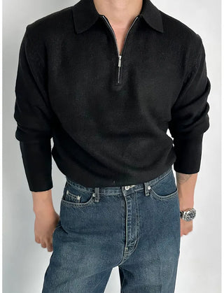 half zip sweater