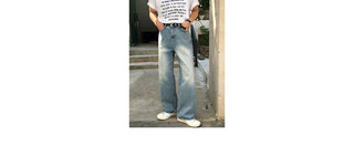 light blue jeans
