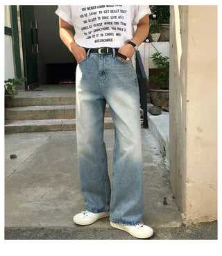 light blue jeans