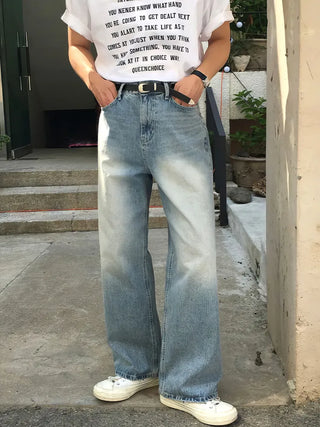 light blue jeans