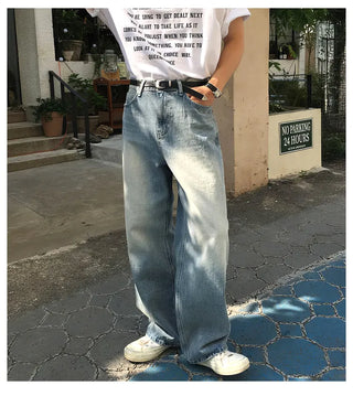 light blue jeans