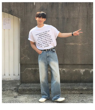 light blue jeans