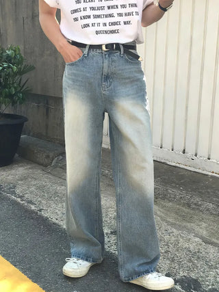 light blue jeans