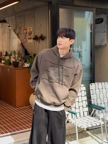 printed hoodie