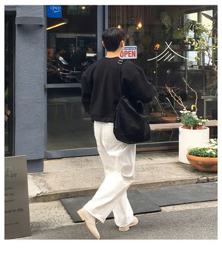black cardigan coat