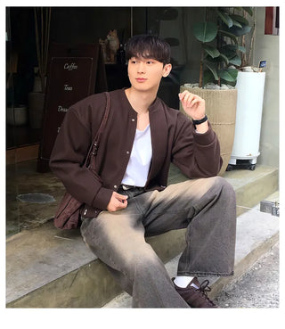 black cardigan coat