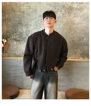 black cardigan coat