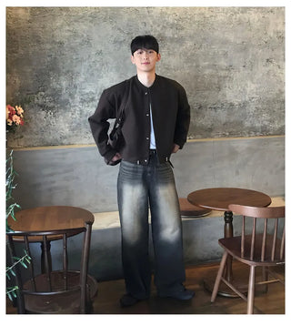 black cardigan coat