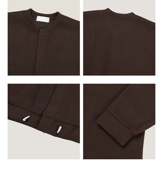 black cardigan coat