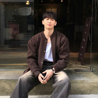 black cardigan coat