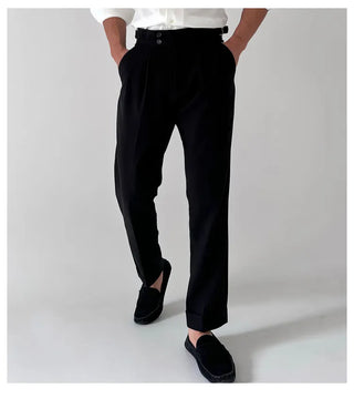 black suit pants