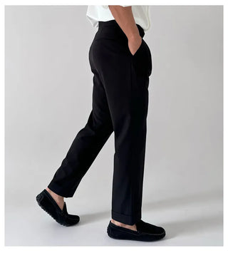 black suit pants