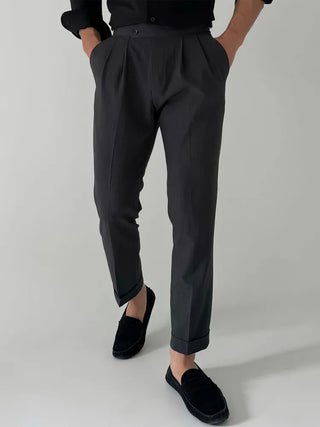 black suit pants