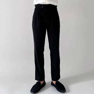 black suit pants