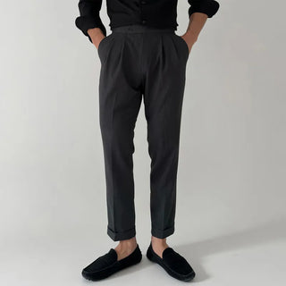 black suit pants