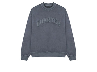 blue patch sweater