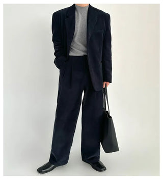 corduroy suit set