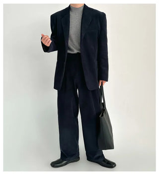 corduroy suit set