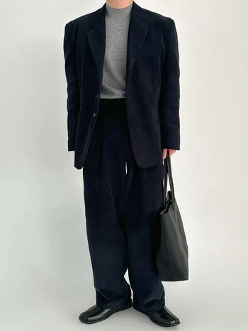 corduroy suit set