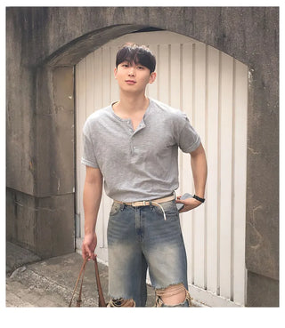 gray heavy tee