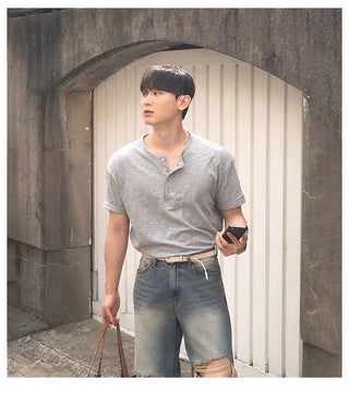 gray heavy tee