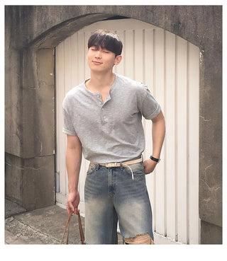 gray heavy tee