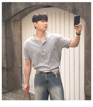 gray heavy tee