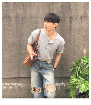 gray heavy tee