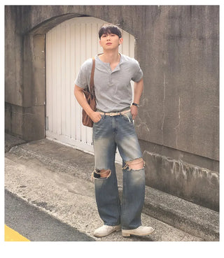 gray heavy tee