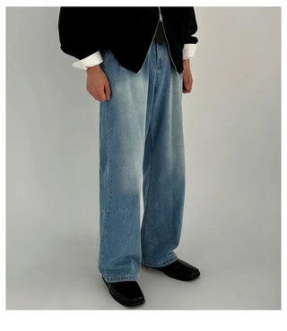 washed machete jeans