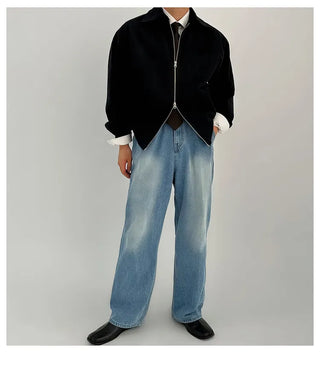 washed machete jeans