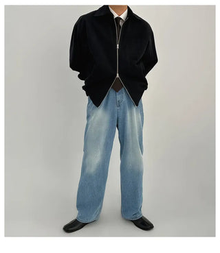 washed machete jeans