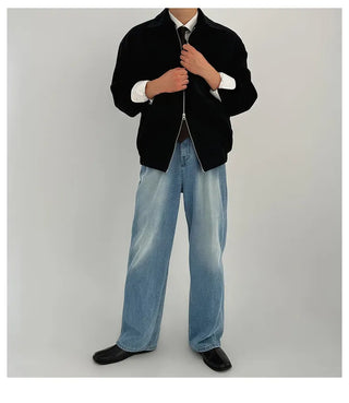 washed machete jeans