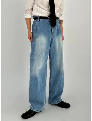 washed machete jeans