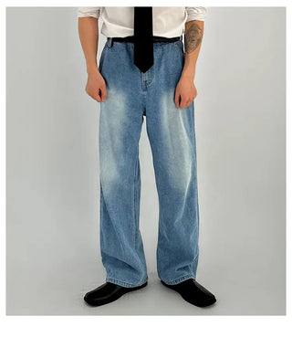 washed machete jeans