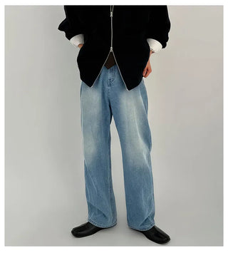washed machete jeans