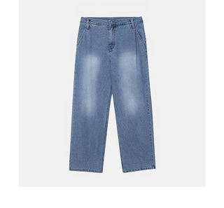washed machete jeans