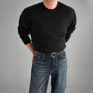 black round sweater