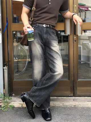black high jeans