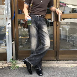 black high jeans