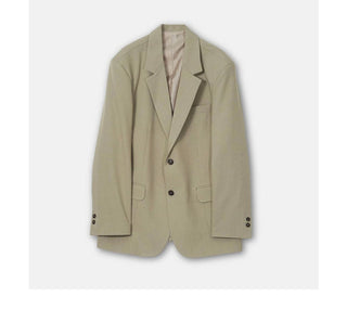 army green suit
