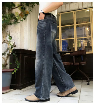 black baggy jeans