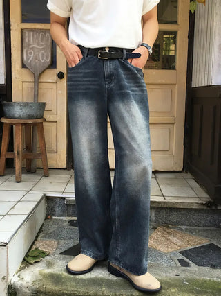 black baggy jeans