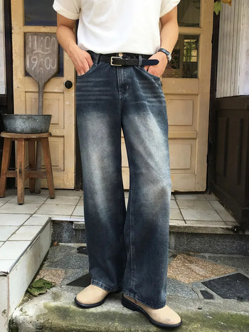black baggy jeans