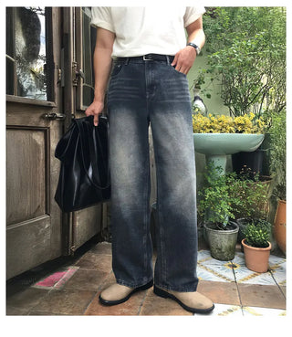 black baggy jeans