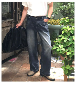 black baggy jeans