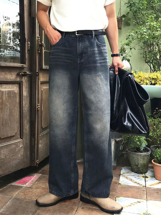 black baggy jeans
