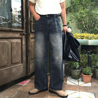 black baggy jeans