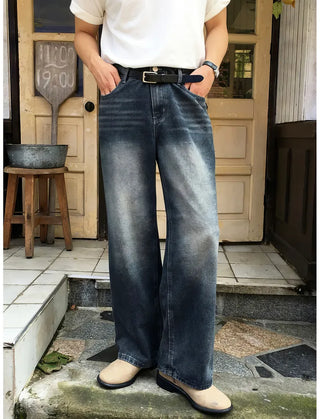 black baggy jeans