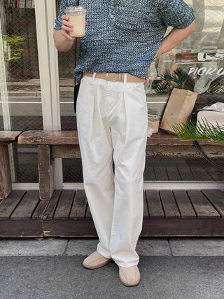 straight casual pants